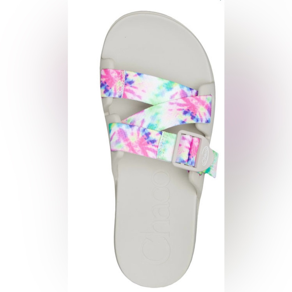 Chaco Chillos Slide Sandals Tie Dye | NWT Women’s Size 6M - Picture 3 of 7